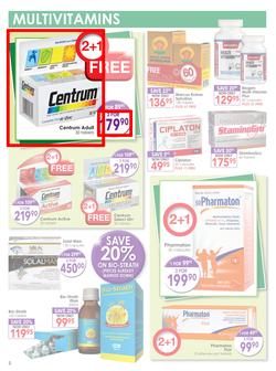 Dis-Chem : Healthy Living (18 Sep - 11 Oct 2015), page 2