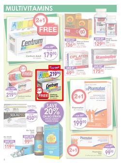 Dis-Chem : Healthy Living (18 Sep - 11 Oct 2015), page 2