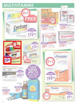 Dis-Chem : Healthy Living (18 Sep - 11 Oct 2015), page 2