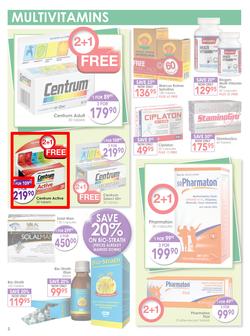 Dis-Chem : Healthy Living (18 Sep - 11 Oct 2015), page 2