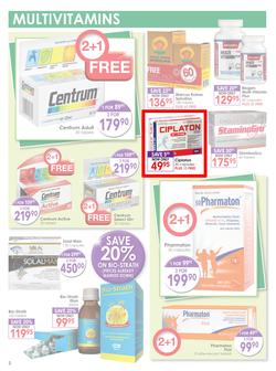 Dis-Chem : Healthy Living (18 Sep - 11 Oct 2015), page 2