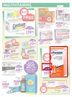 Dis-Chem : Healthy Living (18 Sep - 11 Oct 2015), page 2