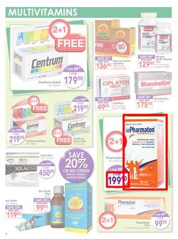 Dis-Chem : Healthy Living (18 Sep - 11 Oct 2015), page 2