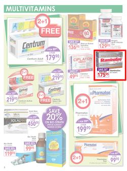Dis-Chem : Healthy Living (18 Sep - 11 Oct 2015), page 2