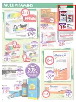 Dis-Chem : Healthy Living (18 Sep - 11 Oct 2015), page 2