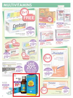 Dis-Chem : Healthy Living (18 Sep - 11 Oct 2015), page 2