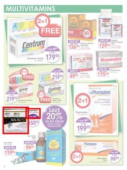 Dis-Chem : Healthy Living (18 Sep - 11 Oct 2015), page 2