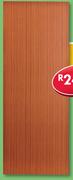 Sapele Print Light-Duty Door D02730-Each