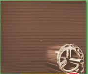 Smooth Garage Door Buffalo Brown Series 245 D04493-Each