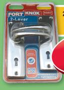 2 Lever Lockset CP Fort Knox M2A10U Eureka H23829-Each