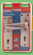 Fort Knox 3-Lever Lockset CP M3A10U Eureka H24358
