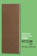 Hardboard Interior Doors D00005-813mm x 2032mm