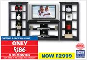 Clifford 3-Piece Wall Unit