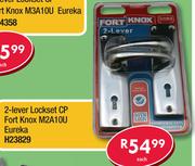 Fort Knox 2 Lever Lockset CP M2A10U Eureka H23829-Each