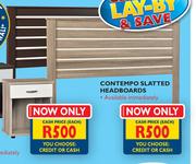 Contempo Slatted Headboards