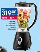 Safeway 400Watt Black Blender-Each