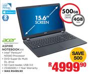 Acer Aspire Notebook ES1