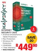 Kaspersky 2 User Internet Security 2015