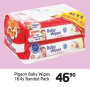 Pigeon Baby Wipes-164's Banded Pack