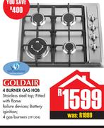 Goldair 4 Burner Gas Hob