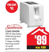 Sunbeam 2 Slice Toaster