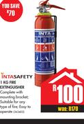 Intasafety 1 Kg Fire Extinguisher