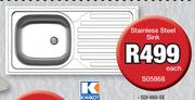 KWIKOT Stainless Steel Sink S05868
