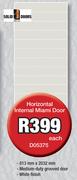 Solid Doors Horizontal Internal Miami Door D05375