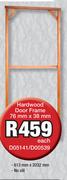 Hardwood Door Frame 76mm x 38mm D05141/D00539-Each