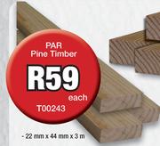 Par Pine Timber T00243-Each