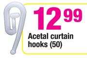 Acetal Curtain Hooks 50