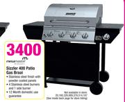 Megamaster Sizzler 400 Patio Gas Braai