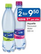 Aquelle Flavoured Water-2 x 500ml