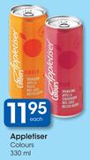 Appletiser Colours-330ml Each