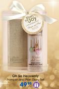 Oh So Heavenly Pamper And Plan Diary Set