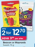 Beacon Or Maynards Sweets-2x75g