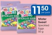 Mister Sweet Speckled Eggs-50g Per Pack
