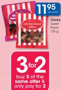 Clicks Sweet Packs-125g Per Pack