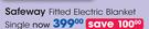 Safeway Fitted Electric Blanket Single-Each