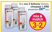 Safeway Globes-Each