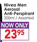 Nivea Men Aerosol Anti-Perspirant-200ml