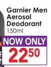 Garnier Men Aerosol Deodorant-150ml
