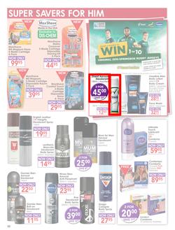Dis-Chem : Healthy Living (18 Sep - 11 Oct 2015), page 30
