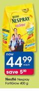 Nestle Nespray Fortiglow-400g Each