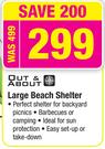 Out & About Large Beach Shelter