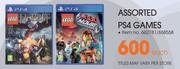 Assorted PS4 Games-Each