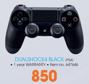 PS4 Dual Shock4 Black
