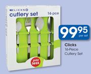 Clicks 16-Piece Cutlery Set