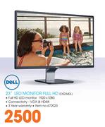 Dell 23" LED Monitor Full HD DS2340L