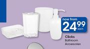 Clicks Bathroom Accessories-Each